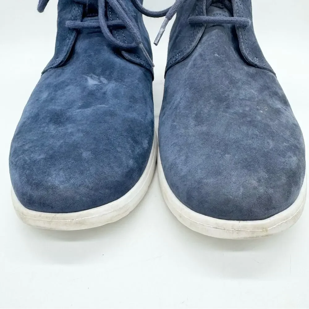 UGG Men's Freamon Suede Lace Up Chukka Boot In Navy Sz 9 Preppy Office Business